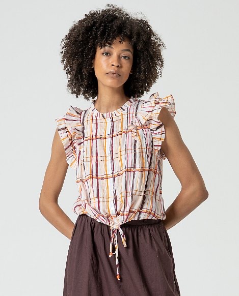 Blouse Surkana Checks